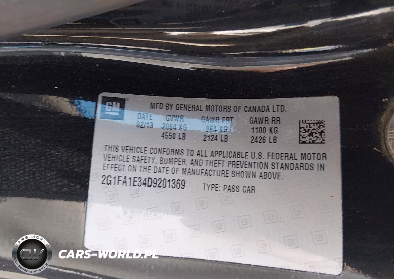 2013 Chevrolet Camaro 2Ls VIN:2G1FA1E34D9201369 - 9