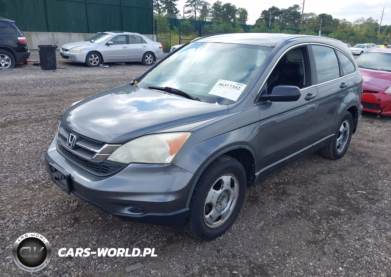 2010 Honda Cr-V Lx VIN:5J6RE4H36AL059465 - 2