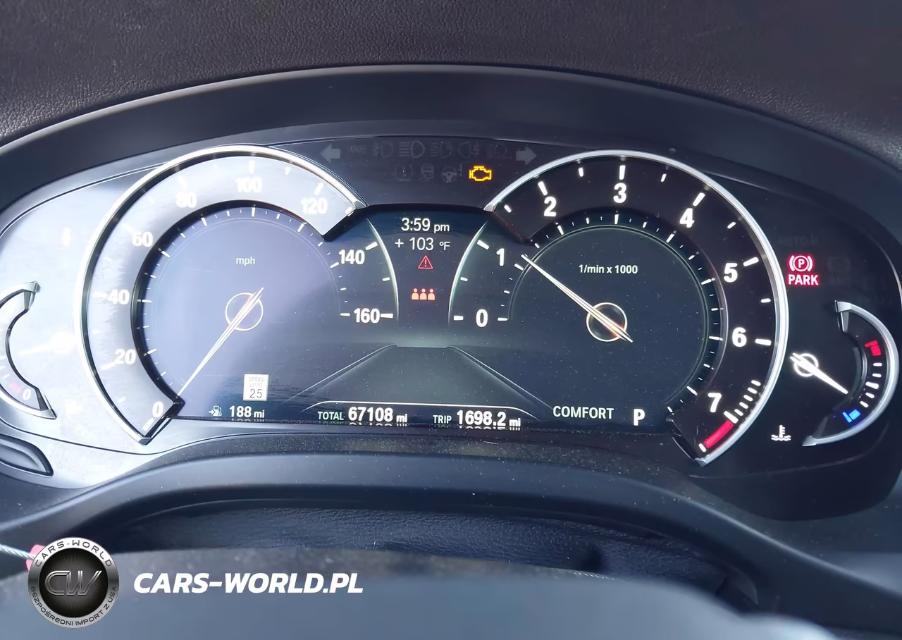 2019 BMW X3 Sdrive30I VIN:5UXTR7C51KLF29463 - 7