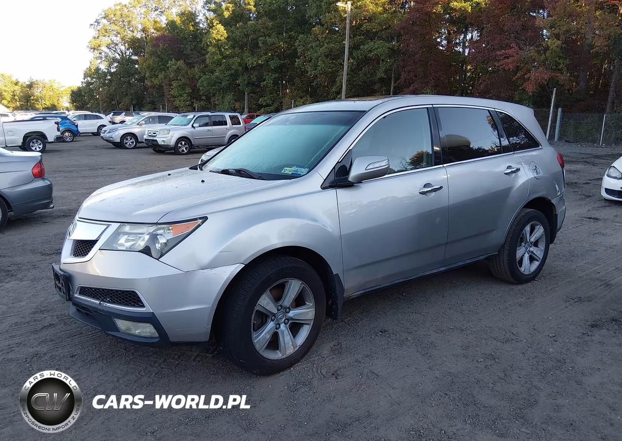2011 Acura Mdx VIN:2HNYD2H23BH522865 - 2