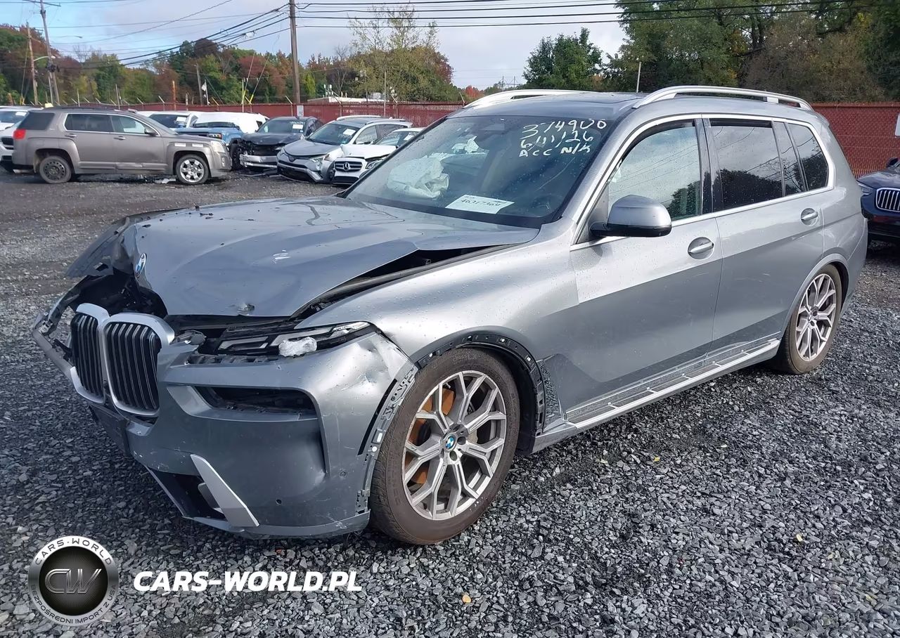 2023 BMW X7 xDrive40I VIN:5UX23EM09P9P19937 - 2