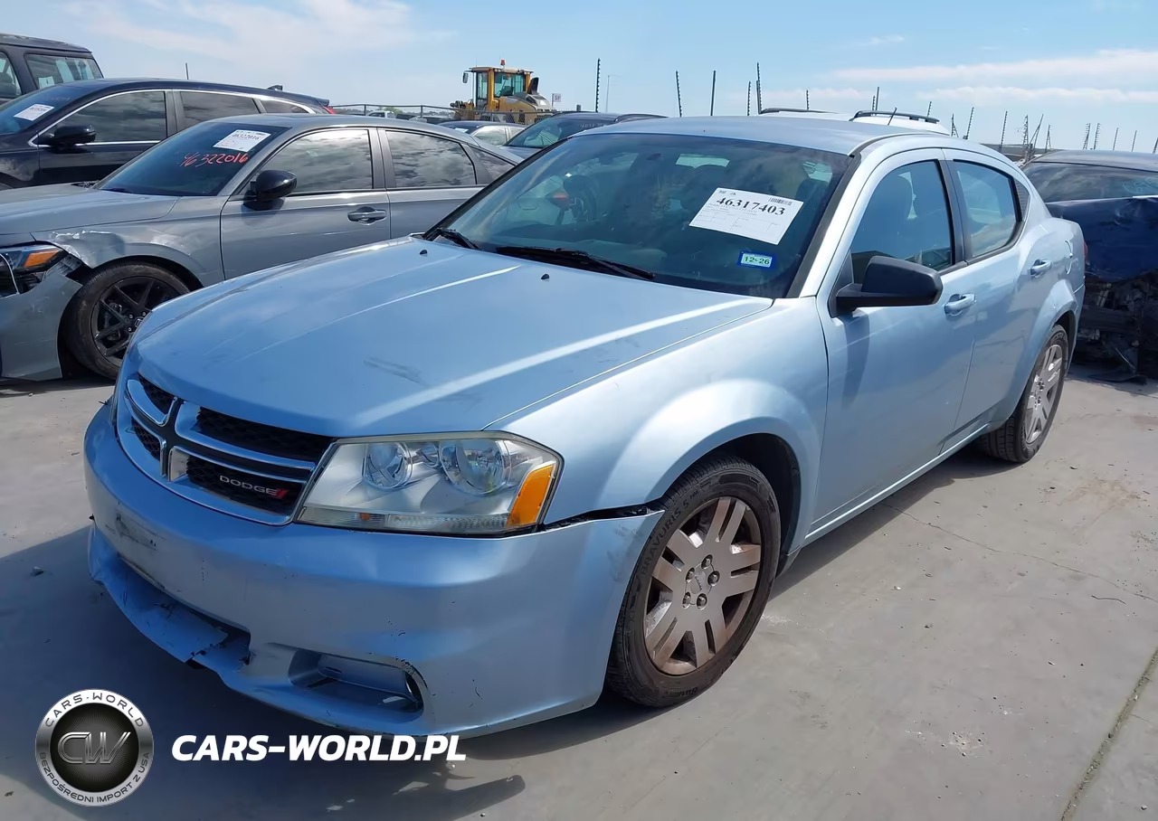 2013 Dodge Avenger Se VIN:1C3CDZAB7DN653802 - 2