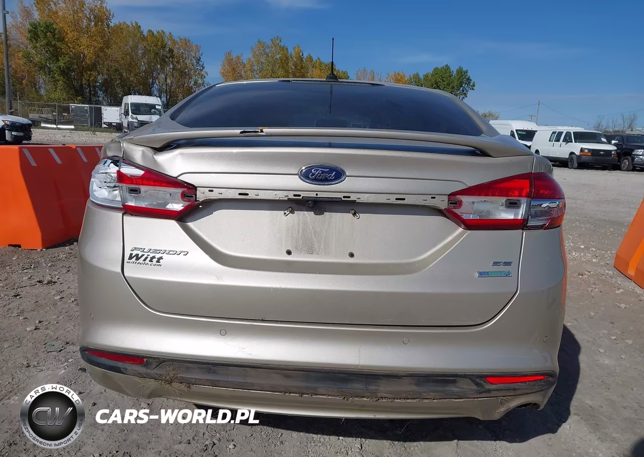2017 Ford Fusion Se VIN:3FA6P0HD7HR176297 - 16