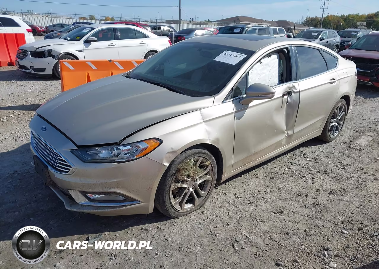 2017 Ford Fusion Se VIN:3FA6P0HD7HR176297 - 2