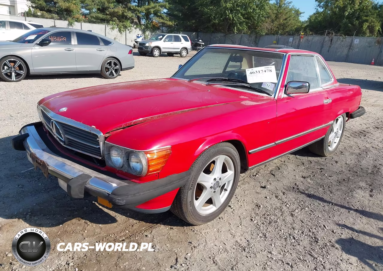 1986 Mercedes-Benz 560 Sl VIN:WDBBA48DXGA049438 - 2