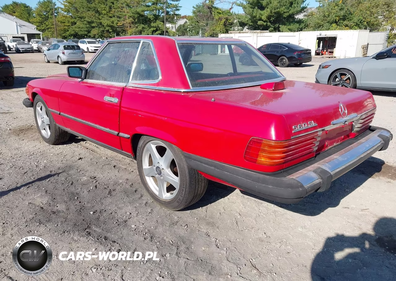 1986 Mercedes-Benz 560 Sl VIN:WDBBA48DXGA049438 - 3
