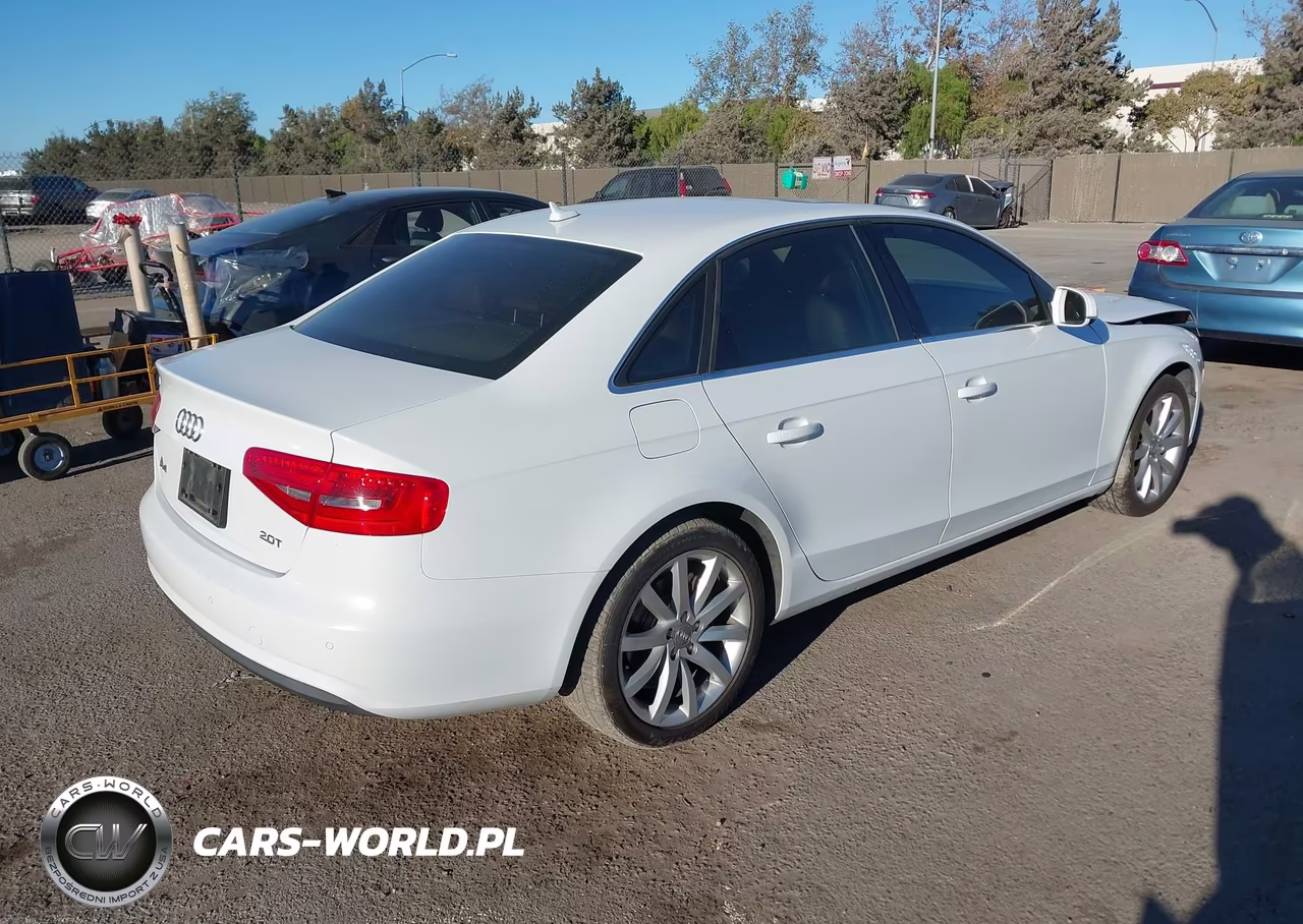 2013 Audi A4 2.0T Premium VIN:WAUEFAFL7DA168551 - 4