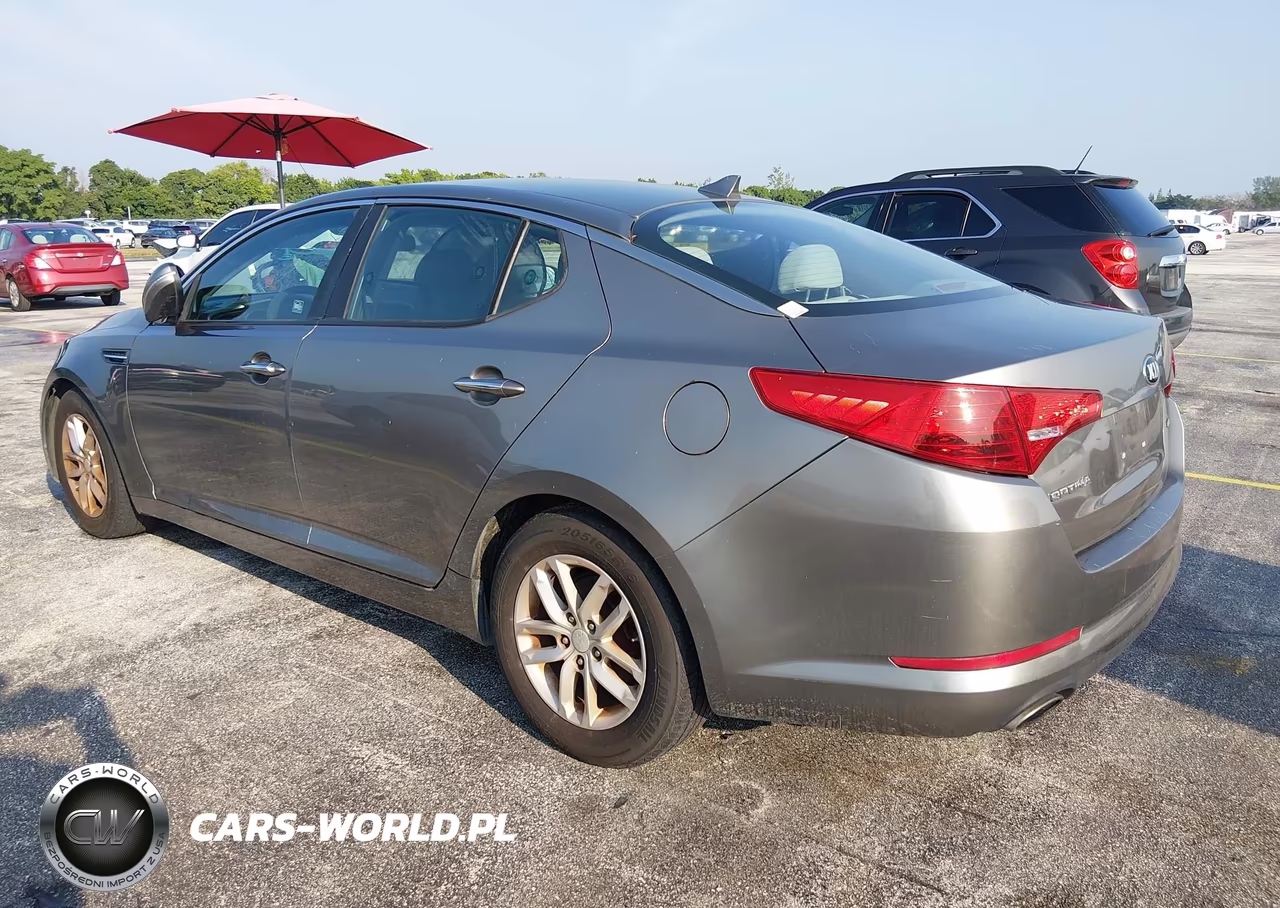 2013 Kia Optima Lx VIN:5XXGM4A75DG256998 - 3