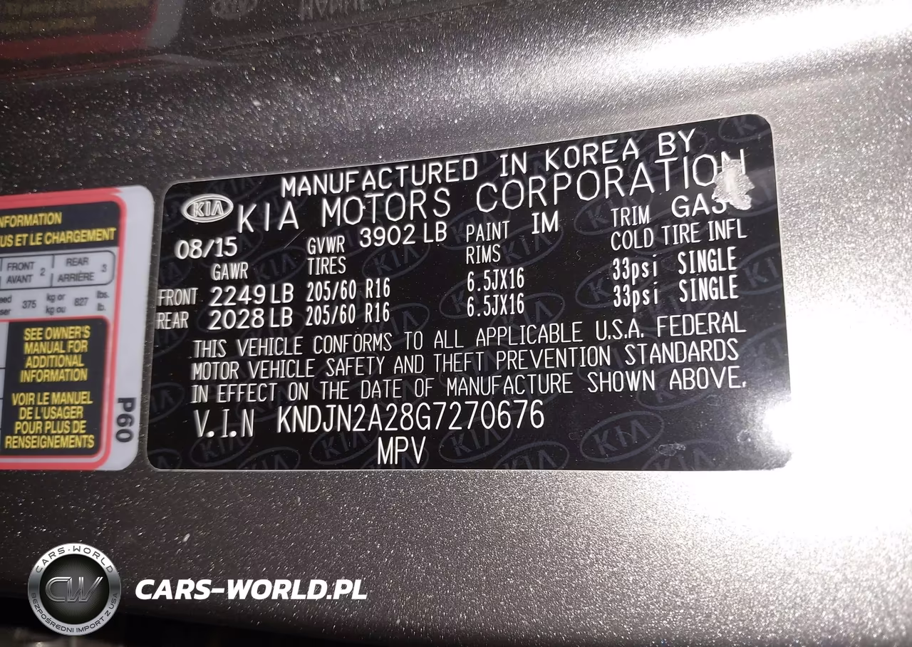 2016 Kia Soul VIN:KNDJN2A28G7270676 - 9