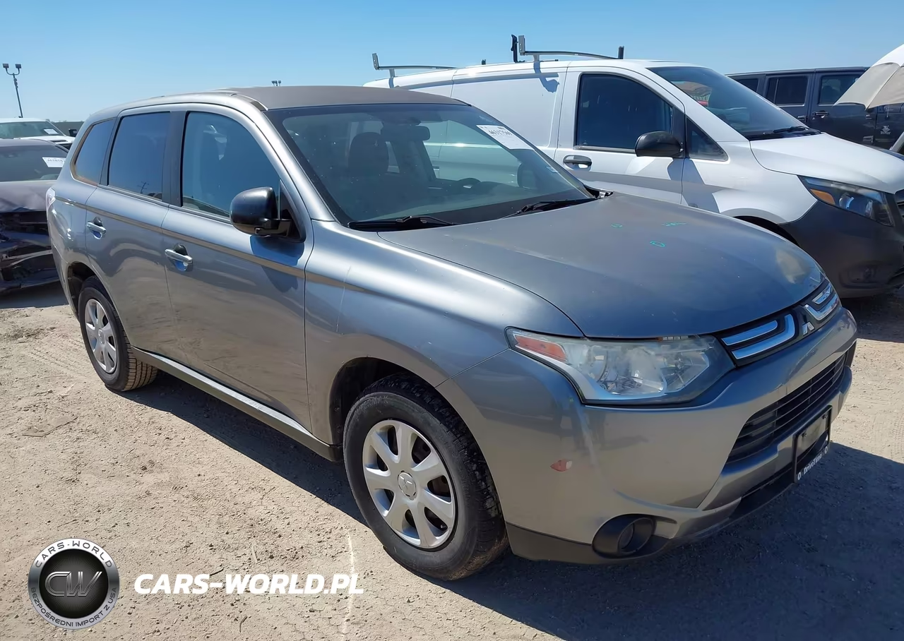 2014 Mitsubishi Outlander Es VIN:JA4AD2A37EZ018263 - 1