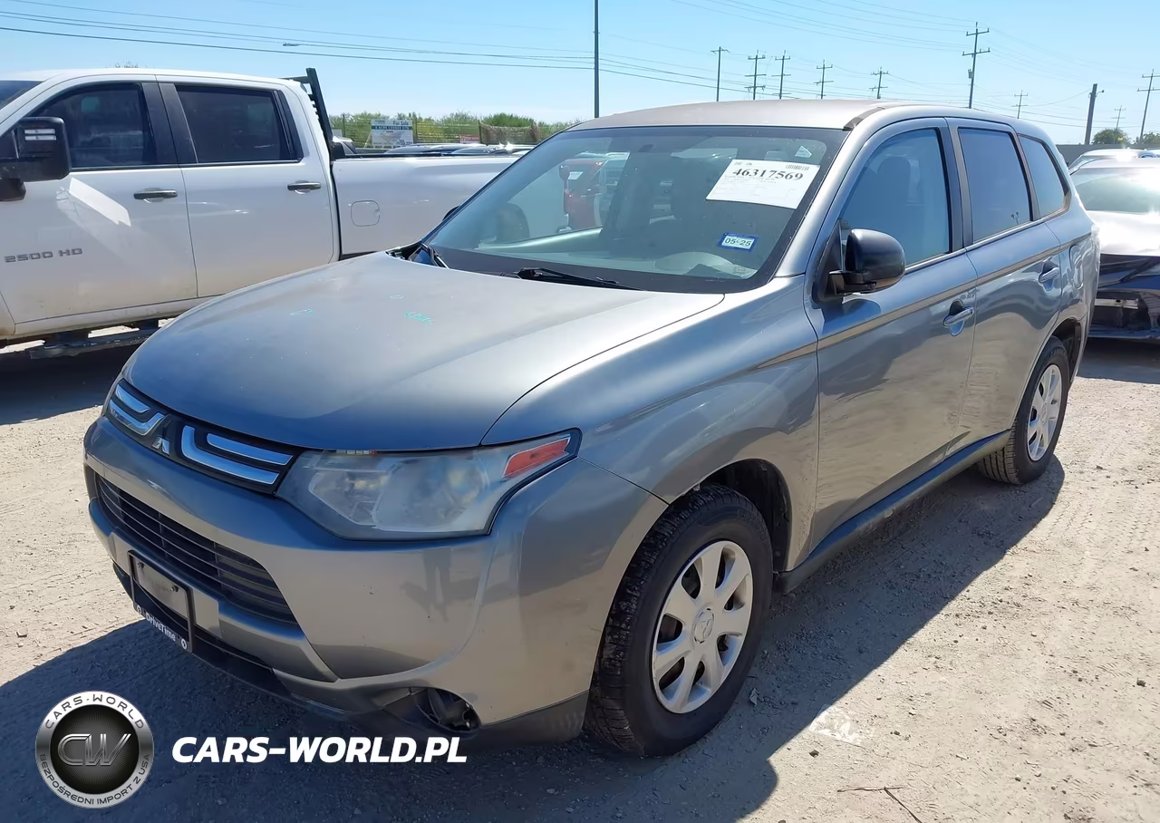 2014 Mitsubishi Outlander Es VIN:JA4AD2A37EZ018263 - 2