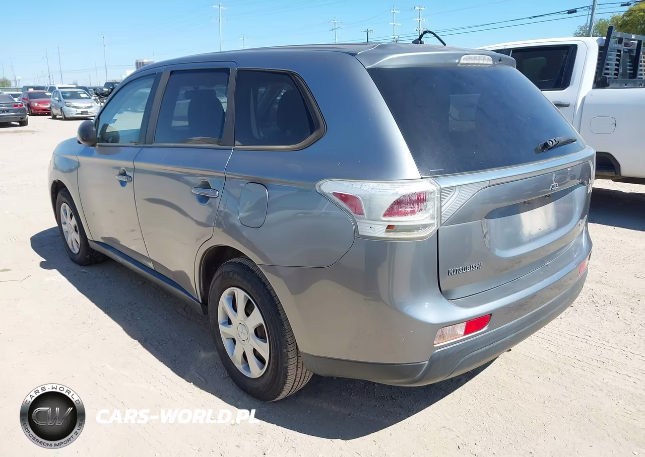 2014 Mitsubishi Outlander Es VIN:JA4AD2A37EZ018263 - 3