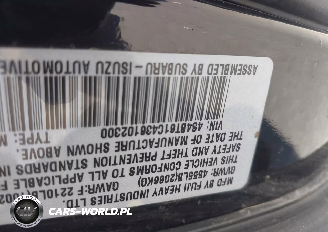 2003 Subaru Baja VIN:4S4BT61C436102300 - 9