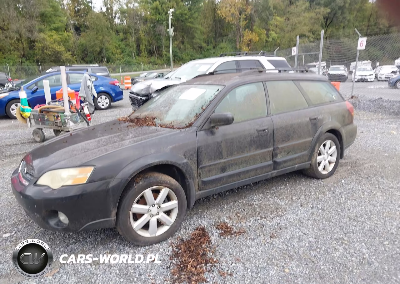 2007 Subaru Outback 2.5I VIN:4S4BP61CX77328054 - 2