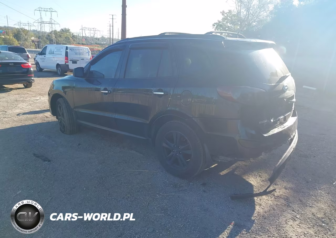 2010 Hyundai Santa Fe Limited V6 VIN:5NMSKDAG9AH385016 - 3
