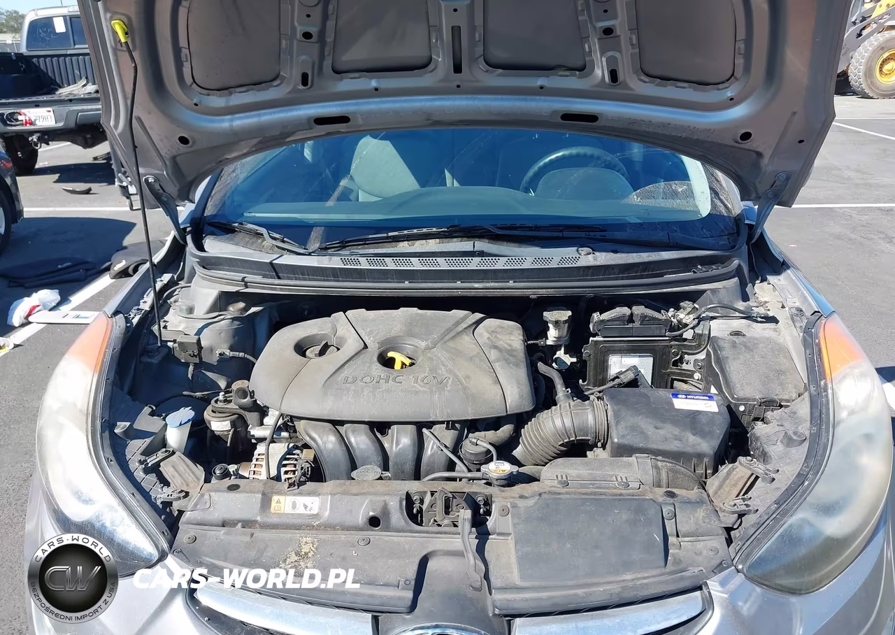 2013 Hyundai Elantra Gls VIN:KMHDH4AE4DU570931 - 10