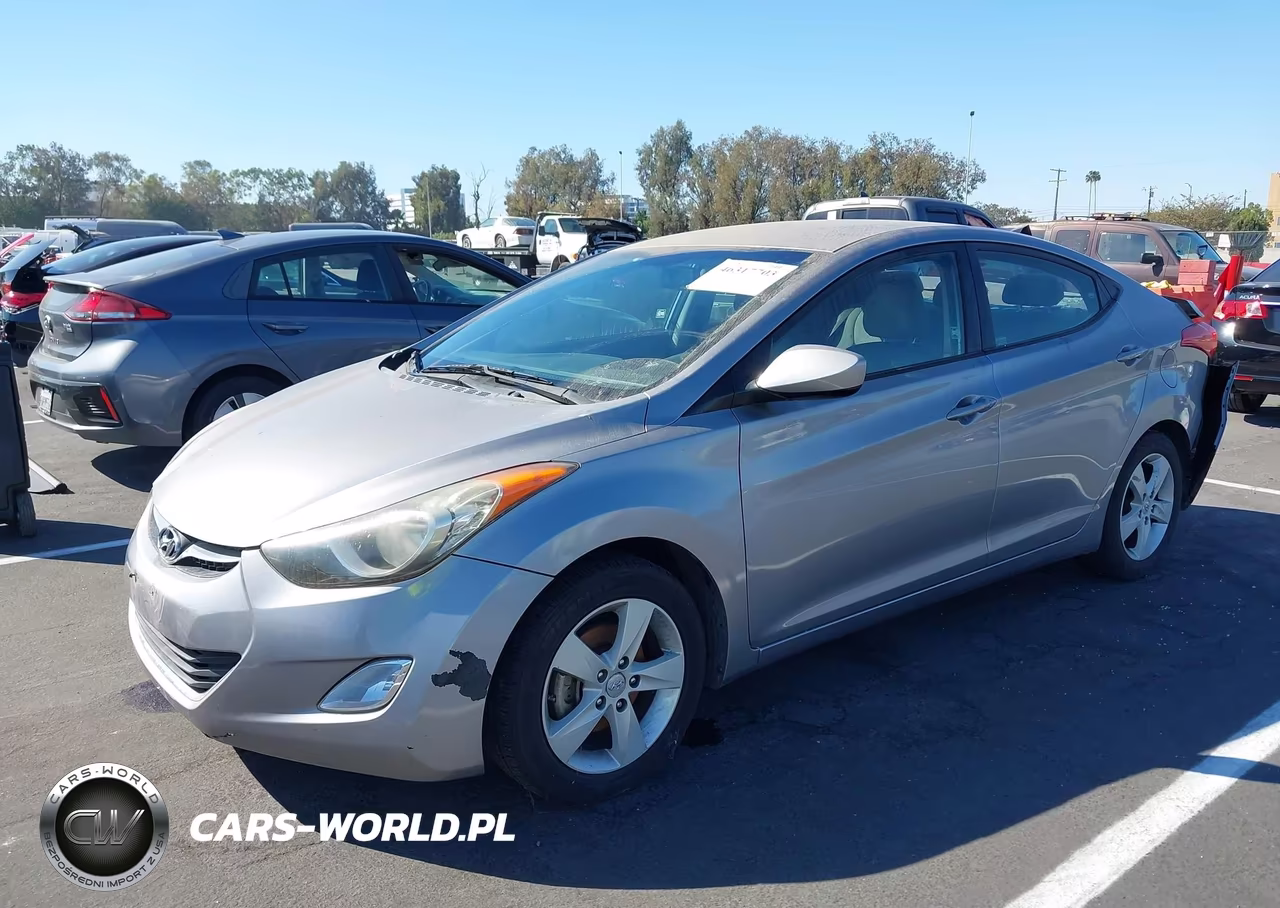 2013 Hyundai Elantra Gls VIN:KMHDH4AE4DU570931 - 2