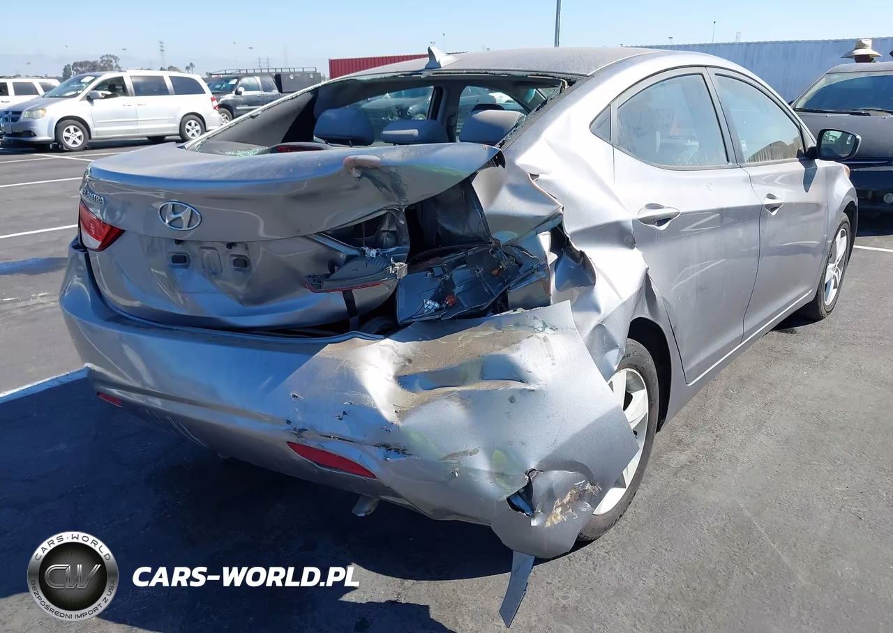 2013 Hyundai Elantra Gls VIN:KMHDH4AE4DU570931 - 6