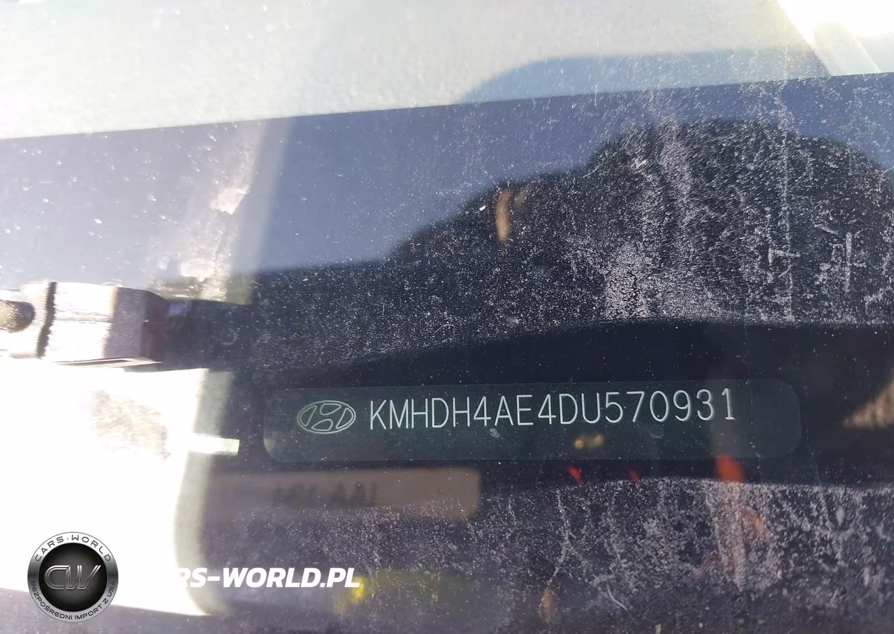 2013 Hyundai Elantra Gls VIN:KMHDH4AE4DU570931 - 9
