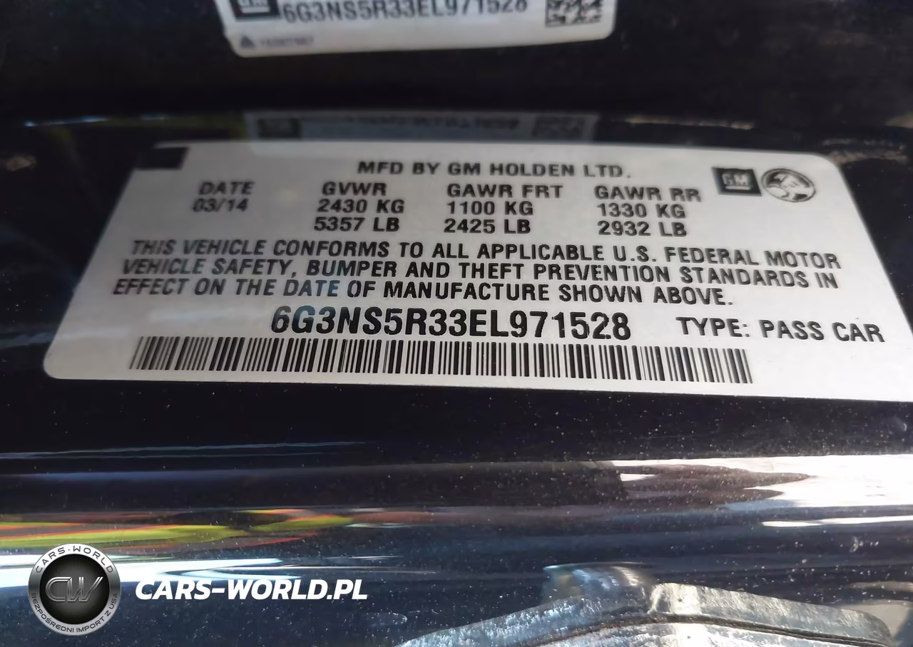 2014 Chevrolet Caprice Police VIN:6G3NS5R33EL971528 - 9
