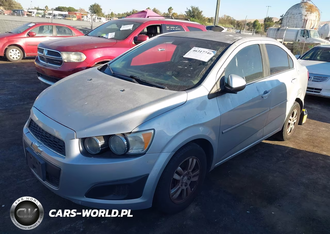 2012 Chevrolet Sonic 2Lt VIN:1G1JC5SH6C4109001 - 2