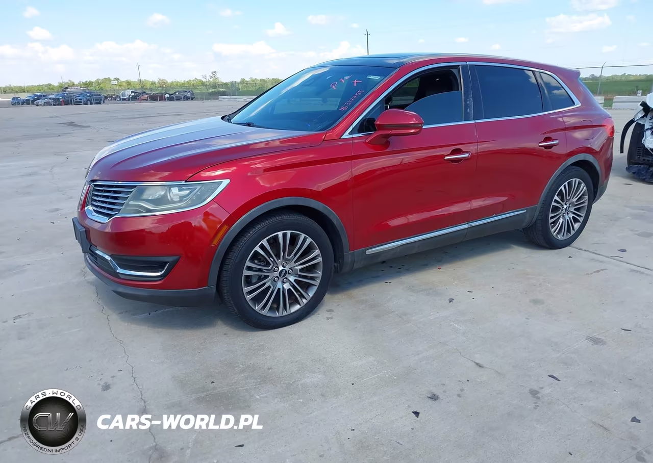 2016 Lincoln Mkx Reserve VIN:2LMTJ6LR8GBL28038 - 2
