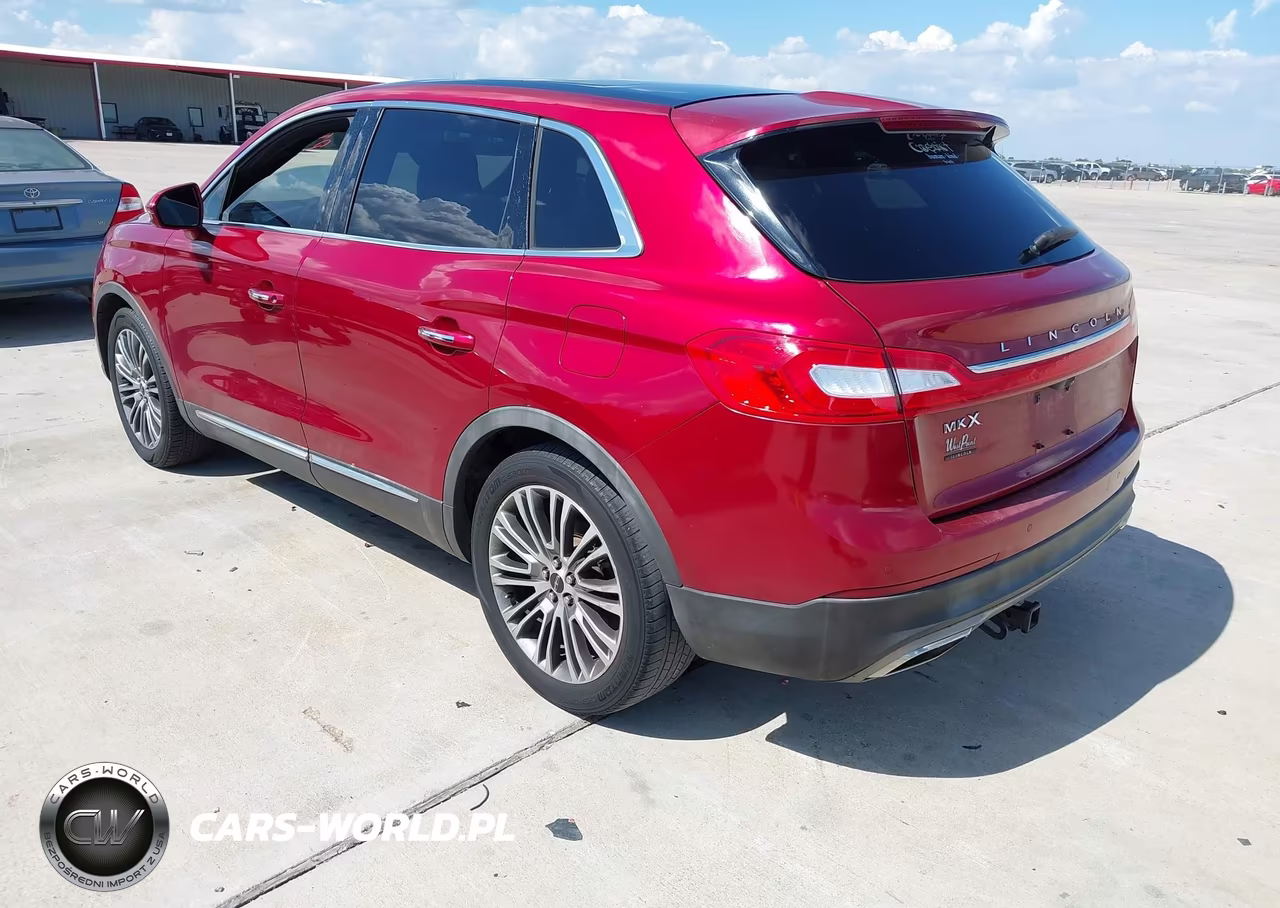 2016 Lincoln Mkx Reserve VIN:2LMTJ6LR8GBL28038 - 3
