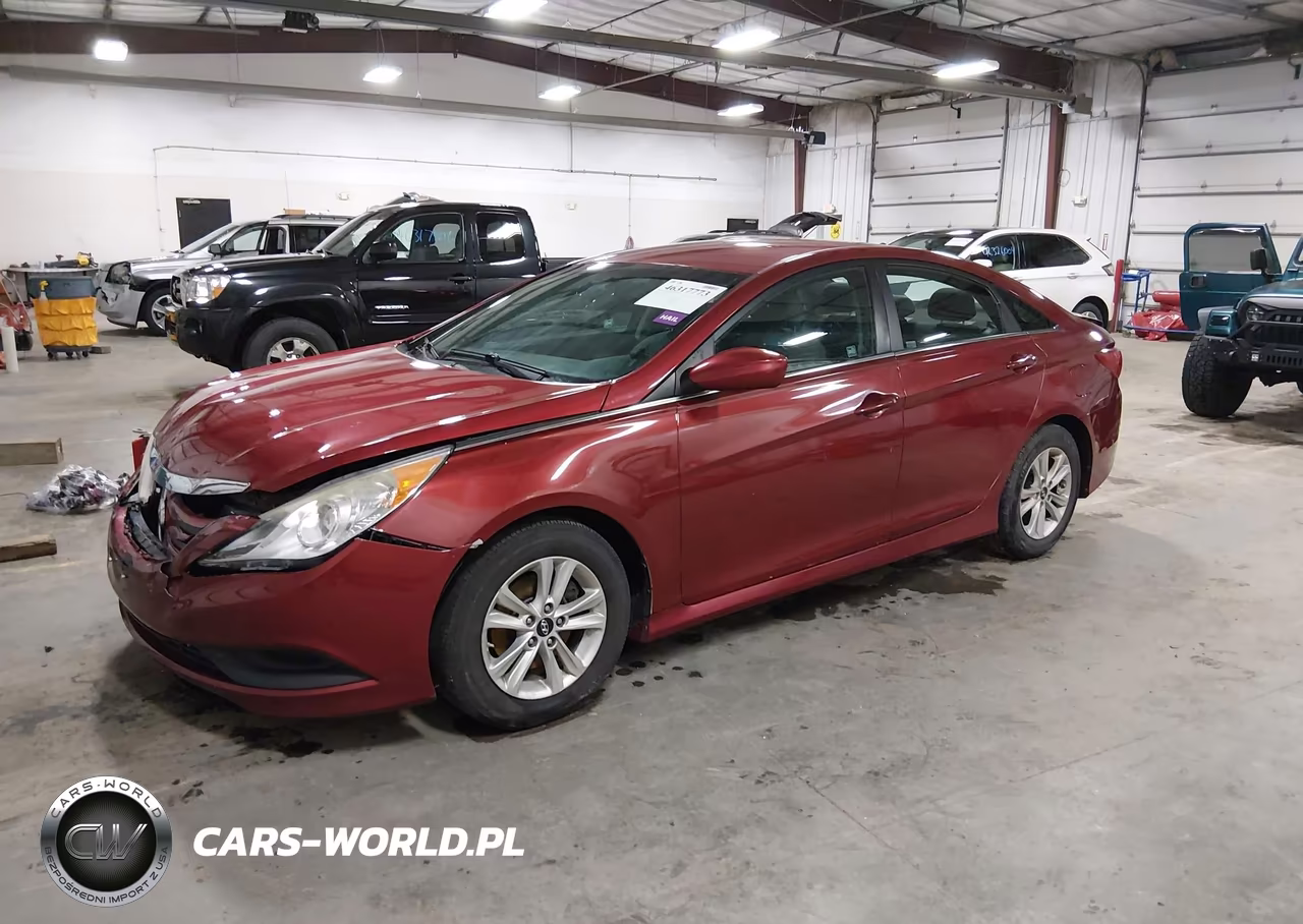 2014 Hyundai Sonata Gls VIN:5NPEB4AC5EH936898 - 2