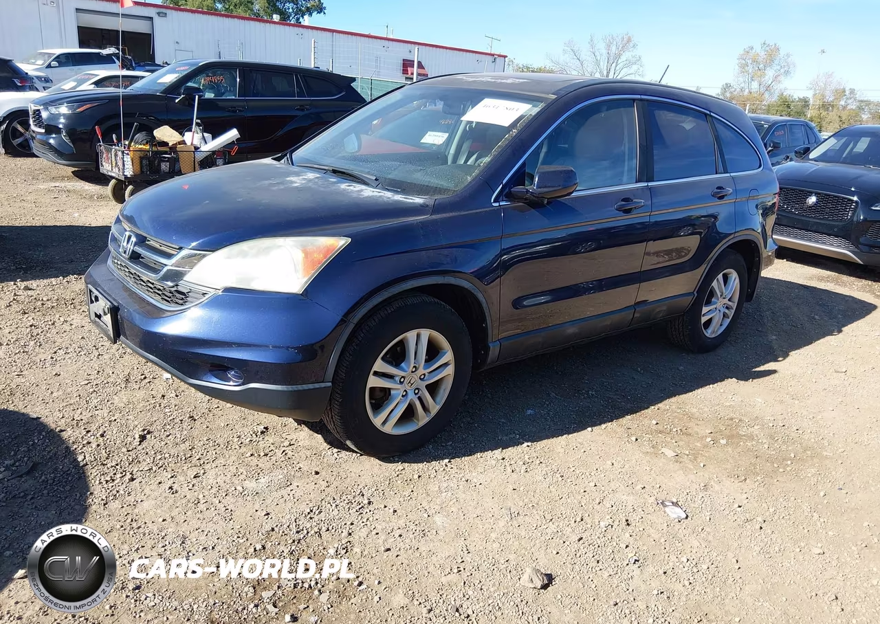2011 Honda Cr-V Ex-L VIN:5J6RE4H72BL002555 - 2