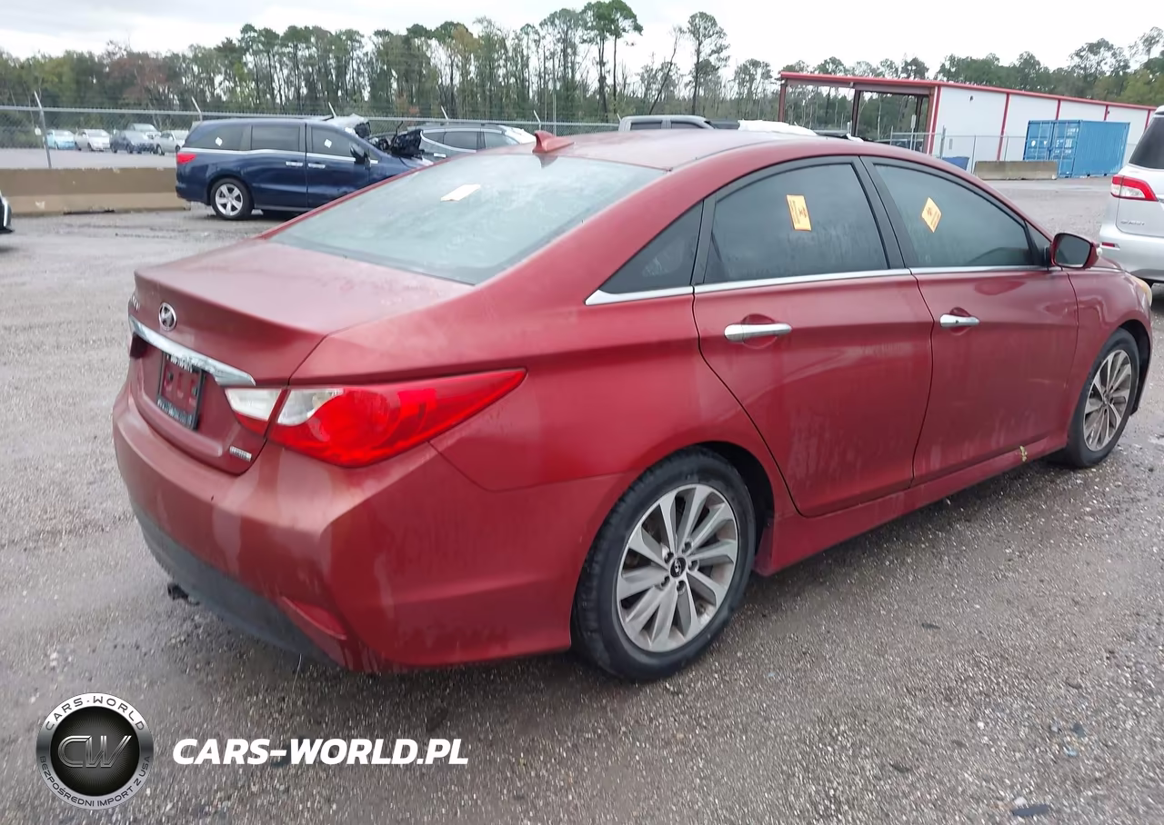 2014 Hyundai Sonata Limited VIN:5NPEC4AC5EH852402 - 4