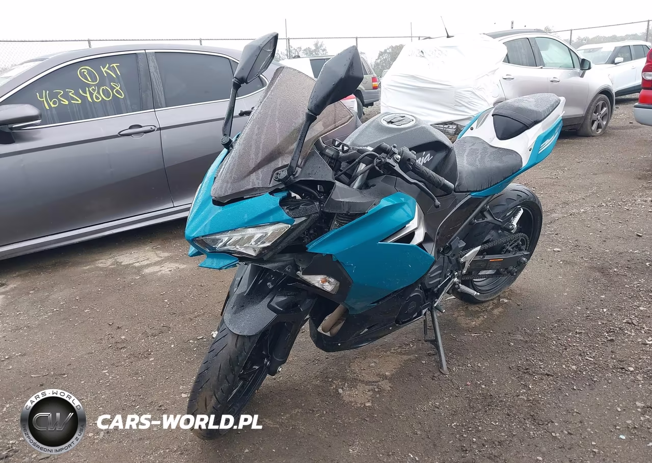 2021 Kawasaki Ex400 VIN:JKAEXKH14MDAB0399 - 2
