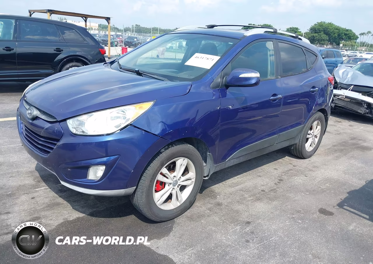 2013 Hyundai Tucson Gls VIN:KM8JU3AC5DU651041 - 2