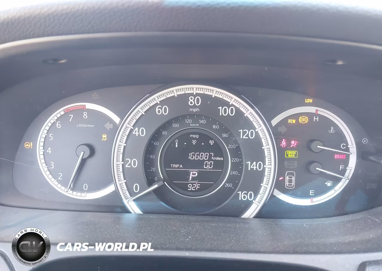 2013 Honda Accord Ex-L V-6 VIN:1HGCR3F86DA021194 - 7
