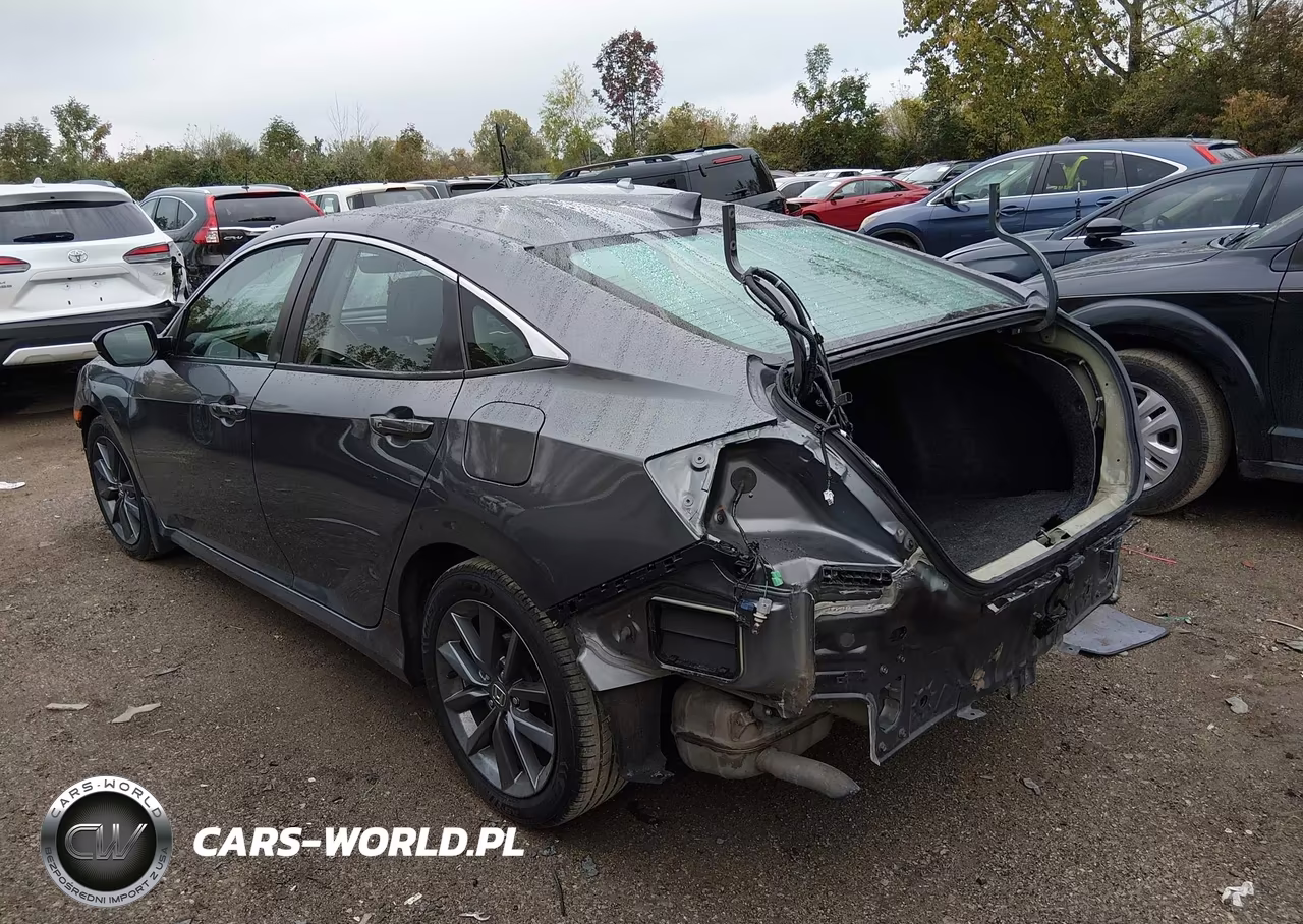 2020 Honda Civic Ex-L VIN:2HGFC1F73LH682269 - 3