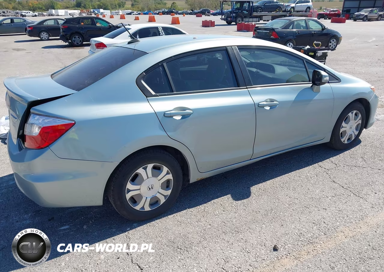 2012 Honda Civic Hybrid VIN:JHMFB4F24CS003057 - 4