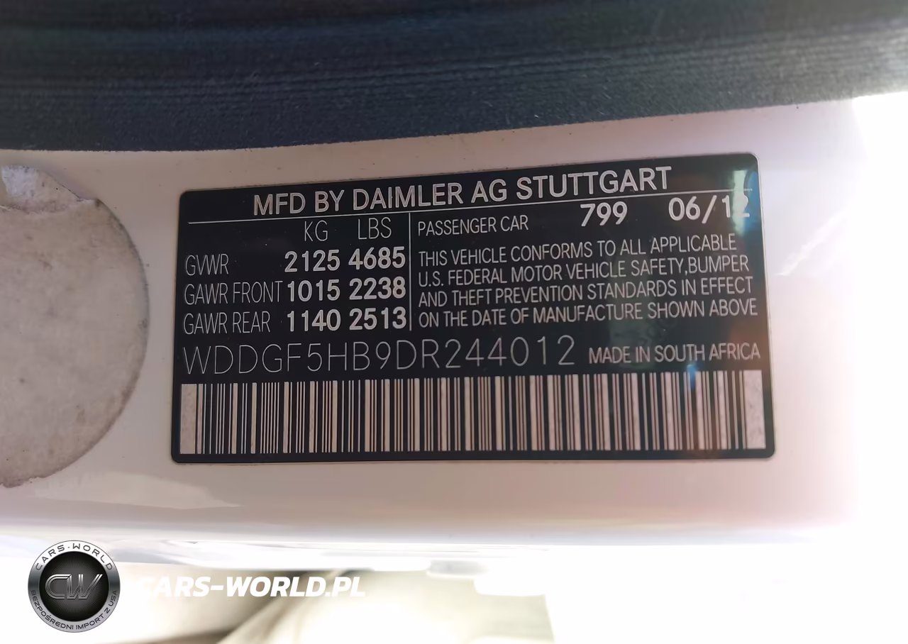 2013 Mercedes-Benz C 350 Sport VIN:WDDGF5HB9DR244012 - 9