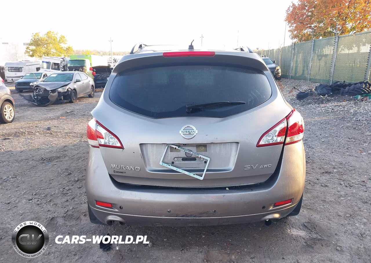 2011 Nissan Murano Sv VIN:JN8AZ1MW9BW162695 - 15
