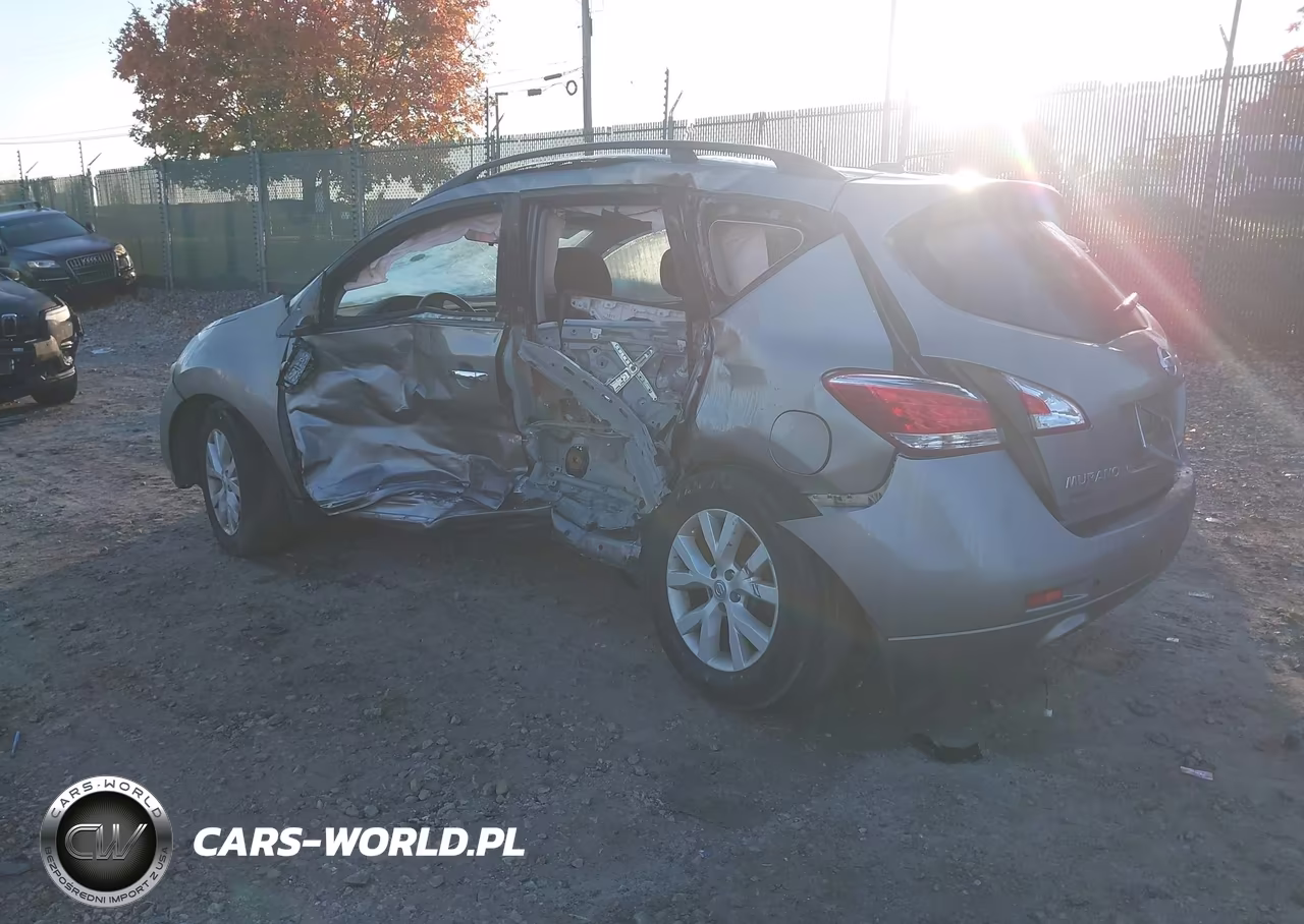 2011 Nissan Murano Sv VIN:JN8AZ1MW9BW162695 - 3