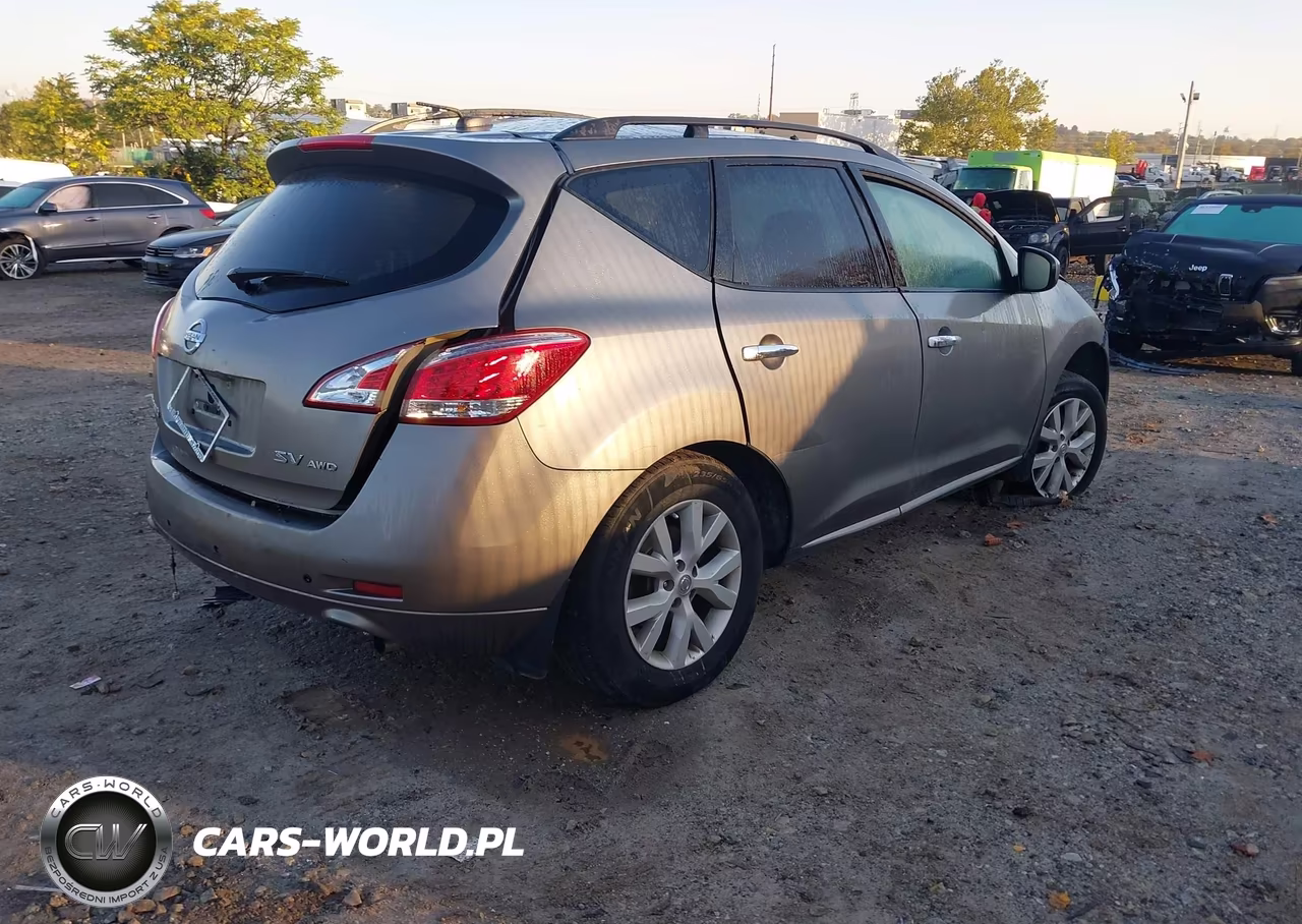 2011 Nissan Murano Sv VIN:JN8AZ1MW9BW162695 - 4