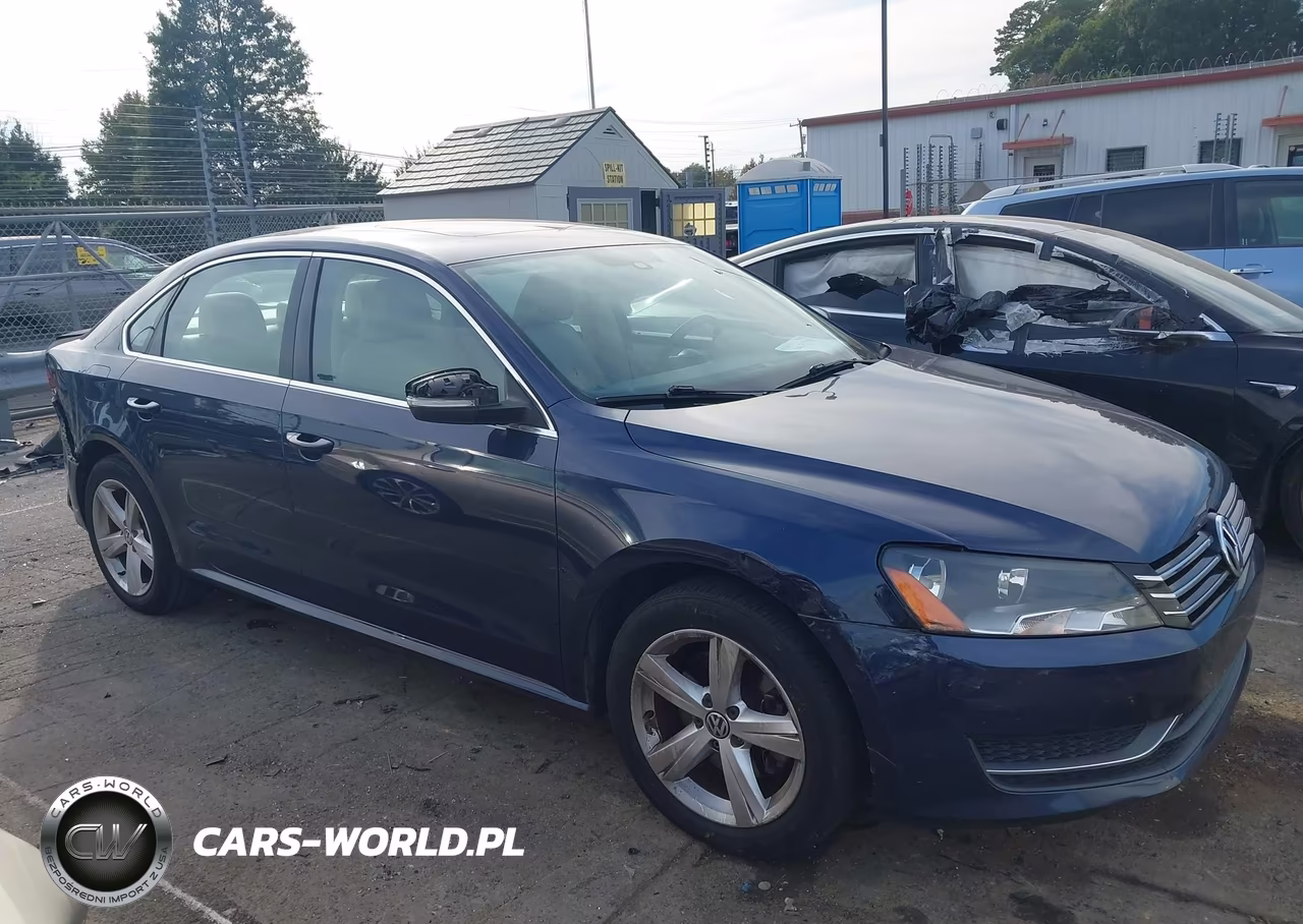 2013 Volkswagen Passat 2.5L Se VIN:1VWBH7A38DC000283 - 13