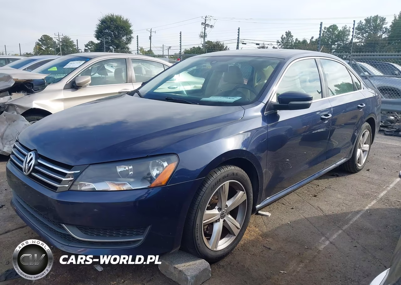 2013 Volkswagen Passat 2.5L Se VIN:1VWBH7A38DC000283 - 2