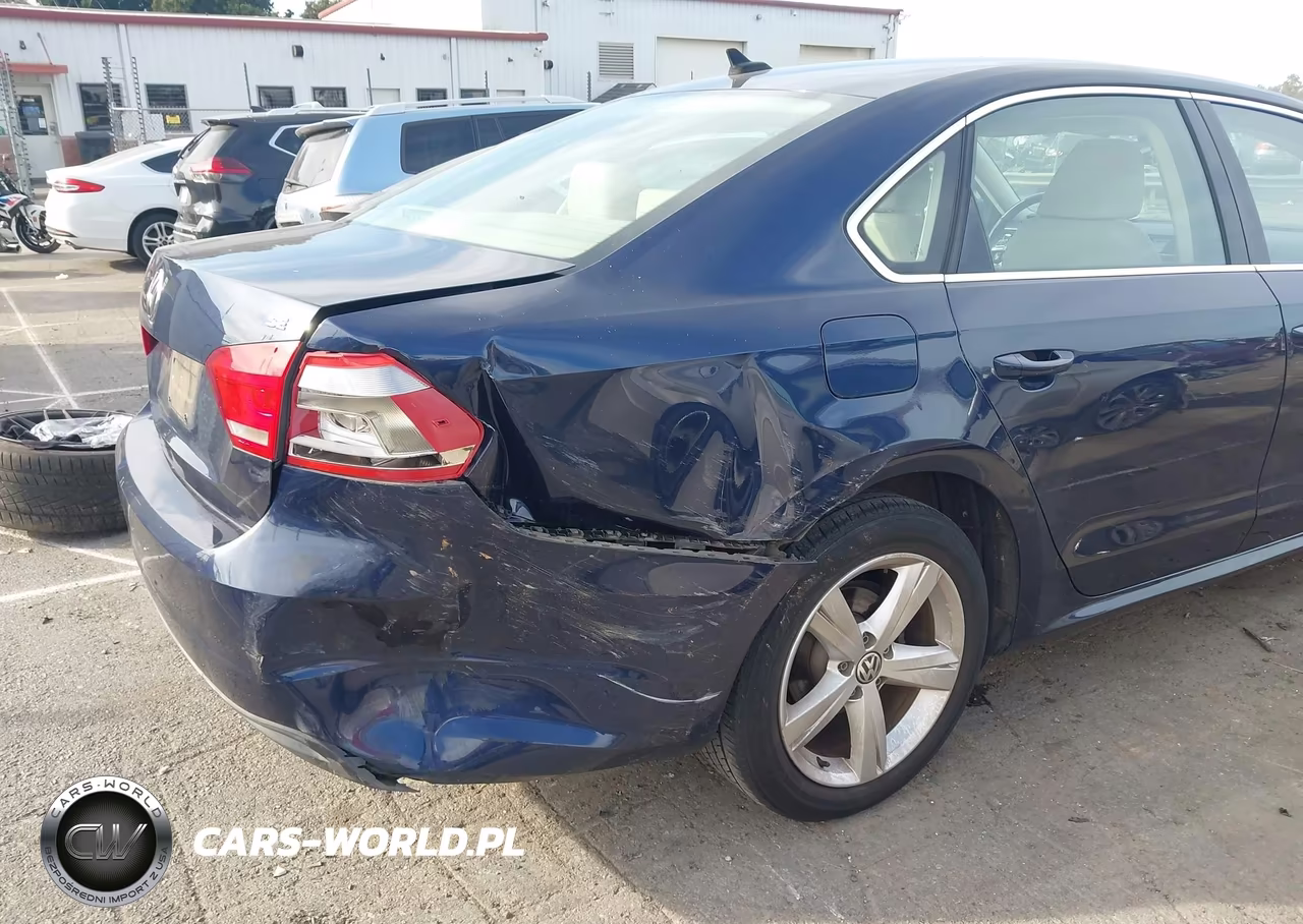 2013 Volkswagen Passat 2.5L Se VIN:1VWBH7A38DC000283 - 6