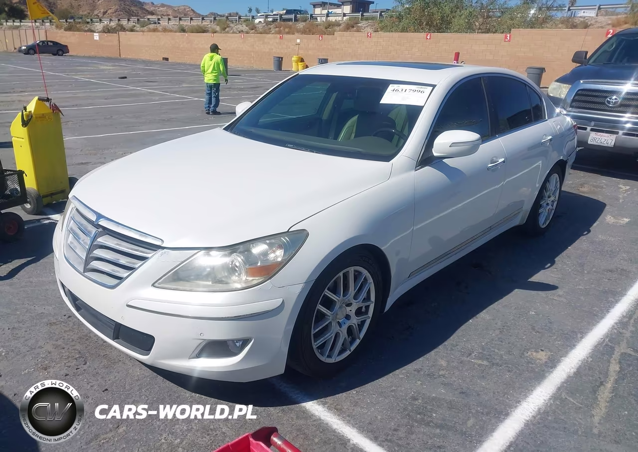 2011 Hyundai Genesis 4.6 VIN:KMHGC4DFXBU130581 - 2