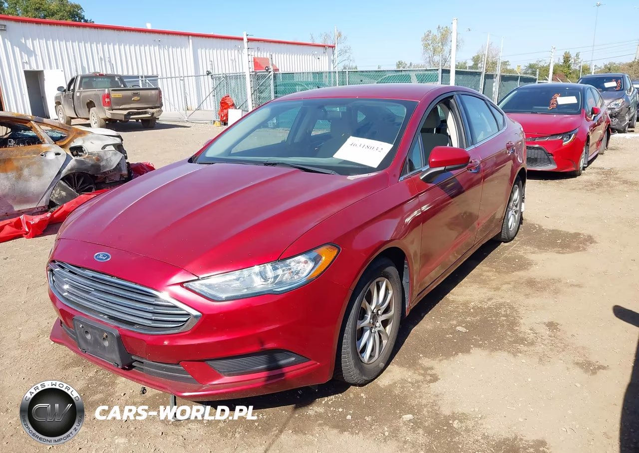 2017 Ford Fusion S VIN:3FA6P0G76HR189683 - 12
