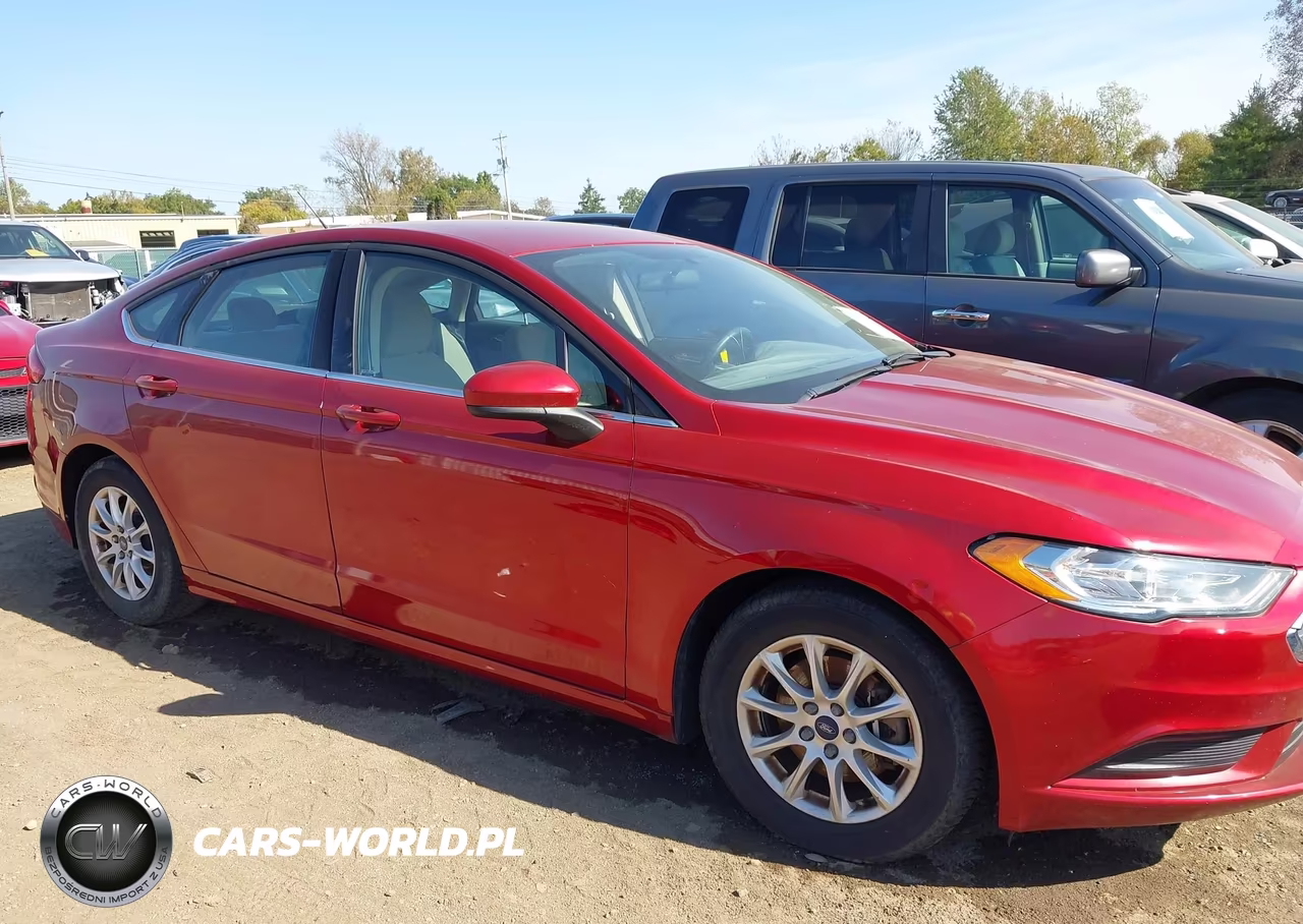 2017 Ford Fusion S VIN:3FA6P0G76HR189683 - 13
