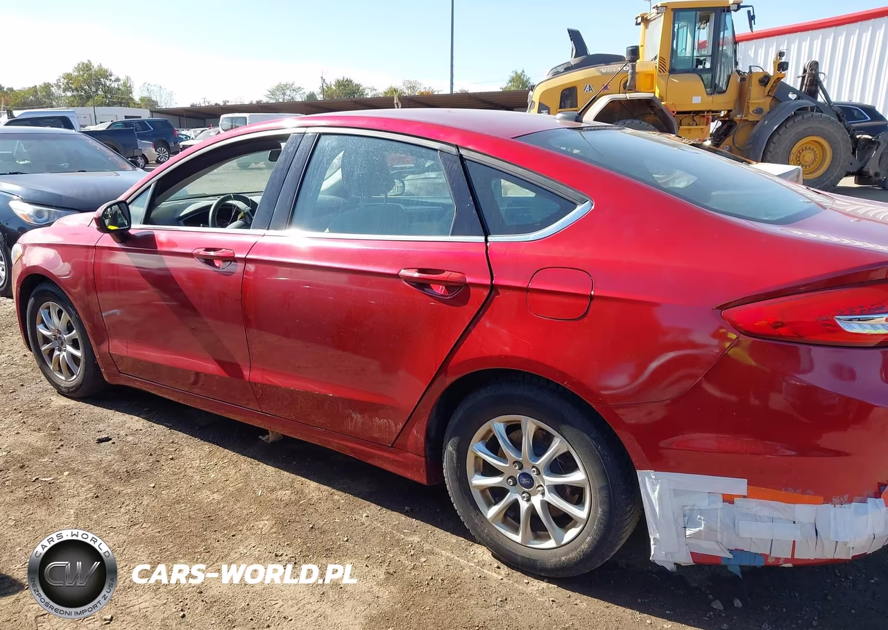 2017 Ford Fusion S VIN:3FA6P0G76HR189683 - 14