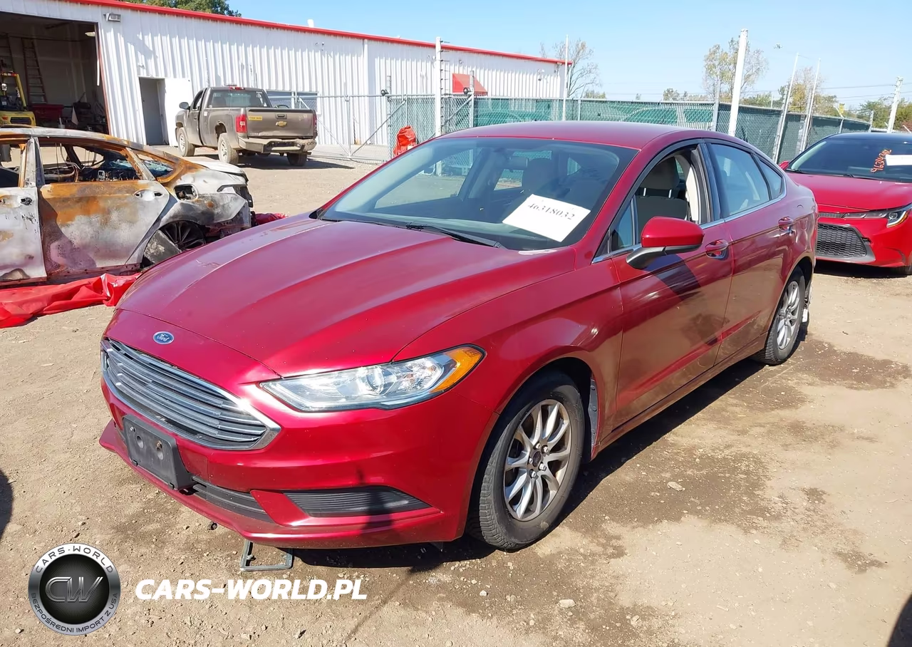 2017 Ford Fusion S VIN:3FA6P0G76HR189683 - 2