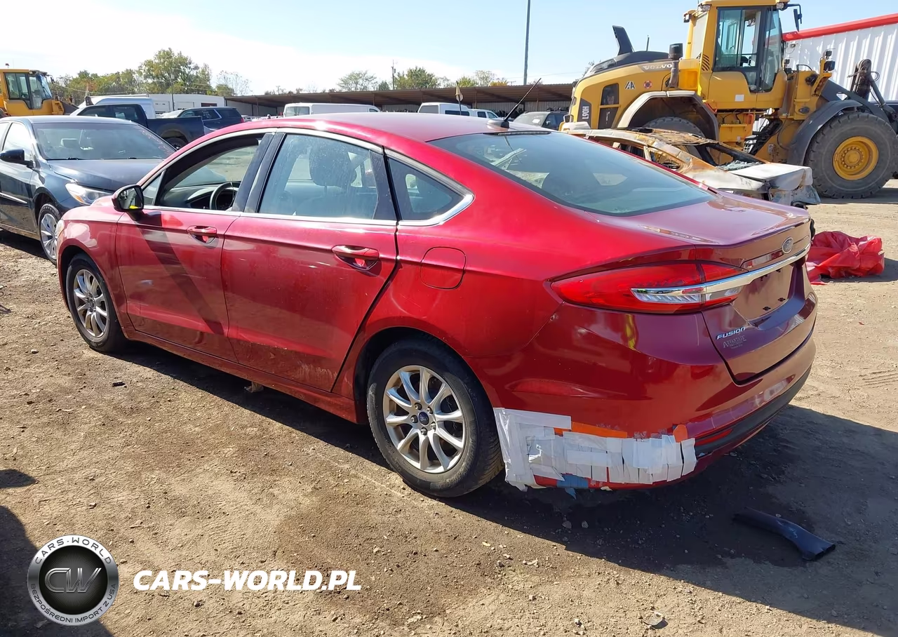 2017 Ford Fusion S VIN:3FA6P0G76HR189683 - 3
