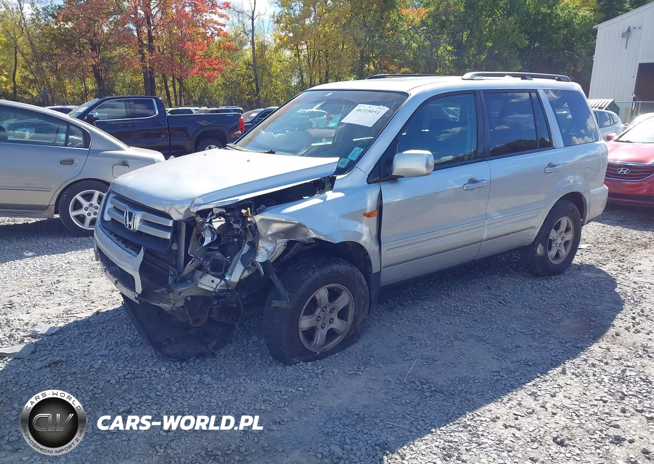 2006 Honda Pilot Ex-L VIN:5FNYF18536B014900 - 2