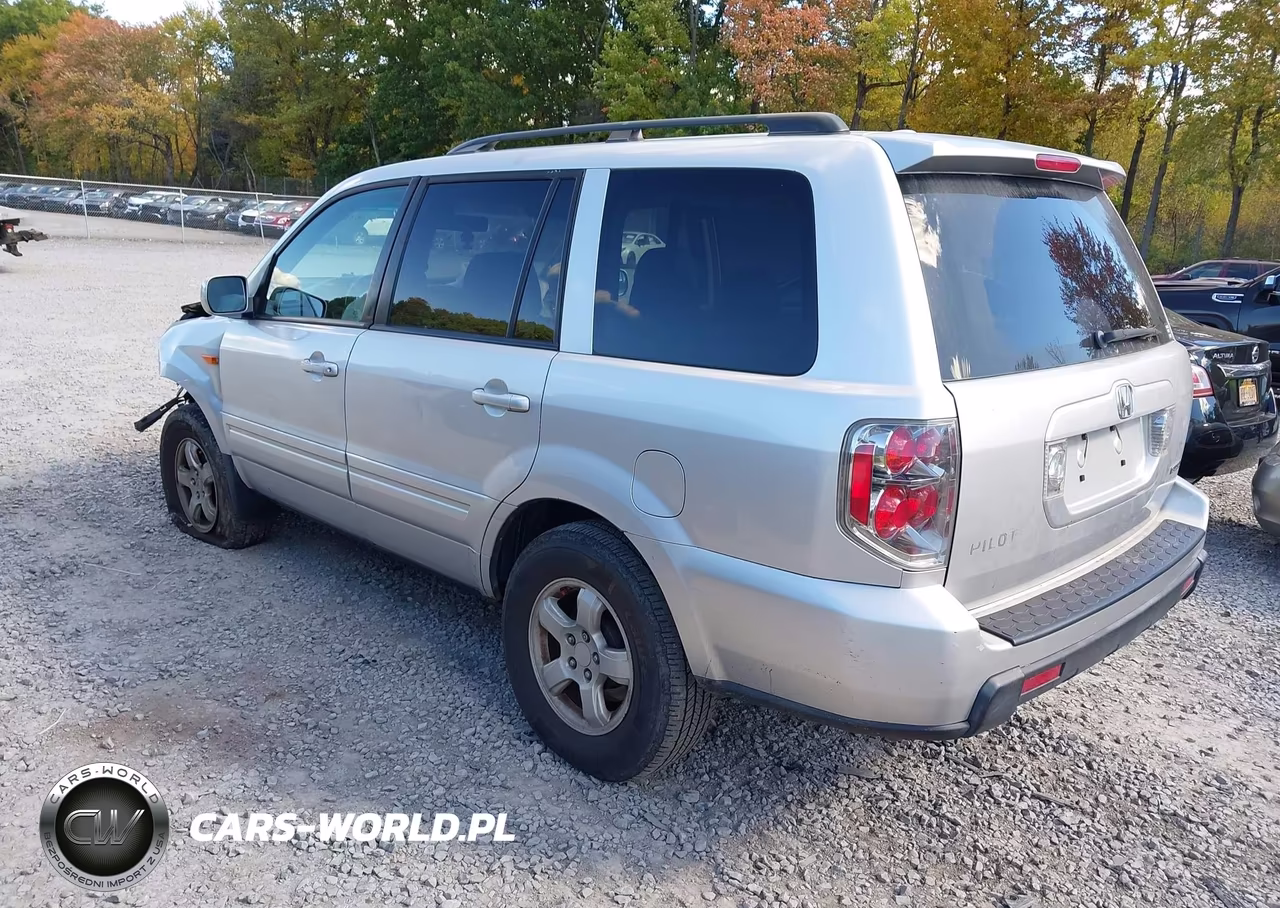 2006 Honda Pilot Ex-L VIN:5FNYF18536B014900 - 3